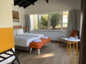 Modern Orange with lights